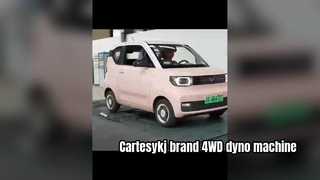 Cartesykj ยี่ห้อ 4WD รถแชสซี dynamometer เครื่องม้า รถ dyno ฐานล้อปรับได้
