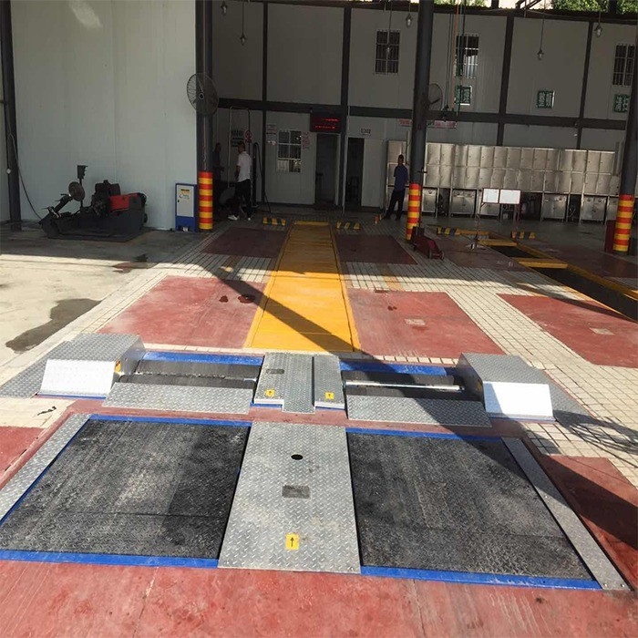 เครื่องทดสอบคลื่นด้านข้างรถยนต์ CTCH-10 ความจุ 10t สําหรับอุปกรณ์ตรวจสอบรถยนต์ สําหรับรถบรรทุกและรถยนต์