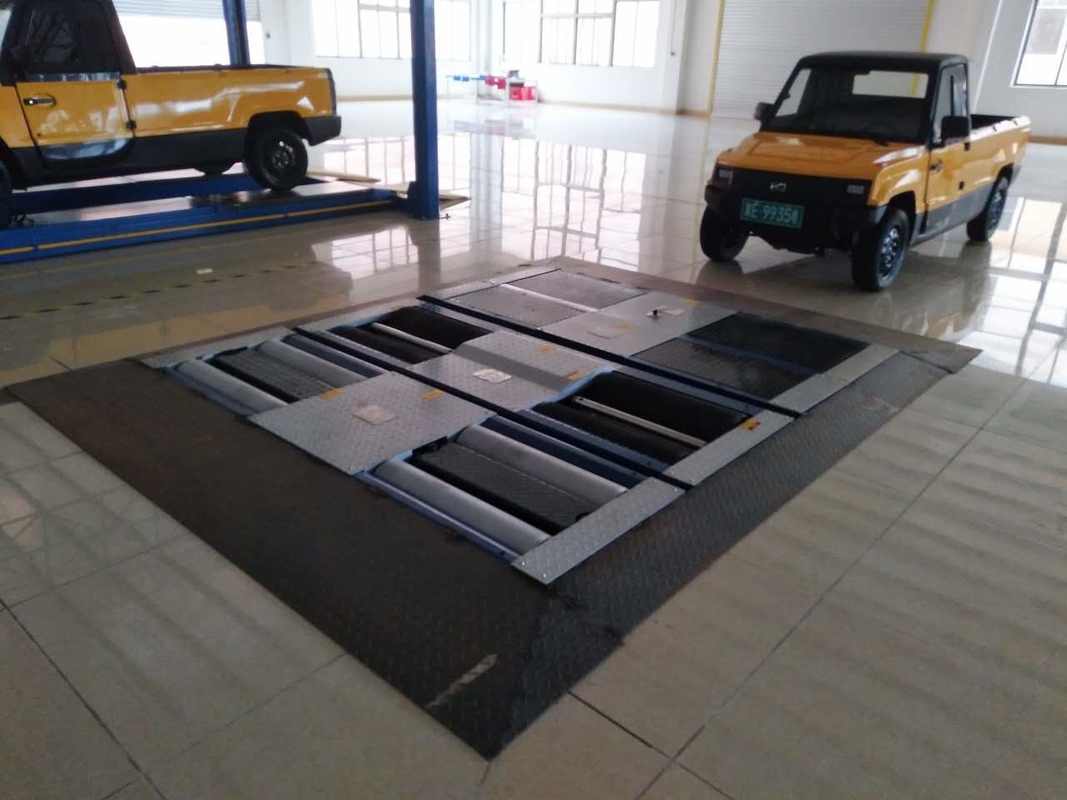 CTGT-3-3C รอลเลอร์สามเสน่ห์รถยนต์สายทดสอบ รอลเลอร์ Vlt เครื่องทดสอบเบรคด้วย axle load double plate