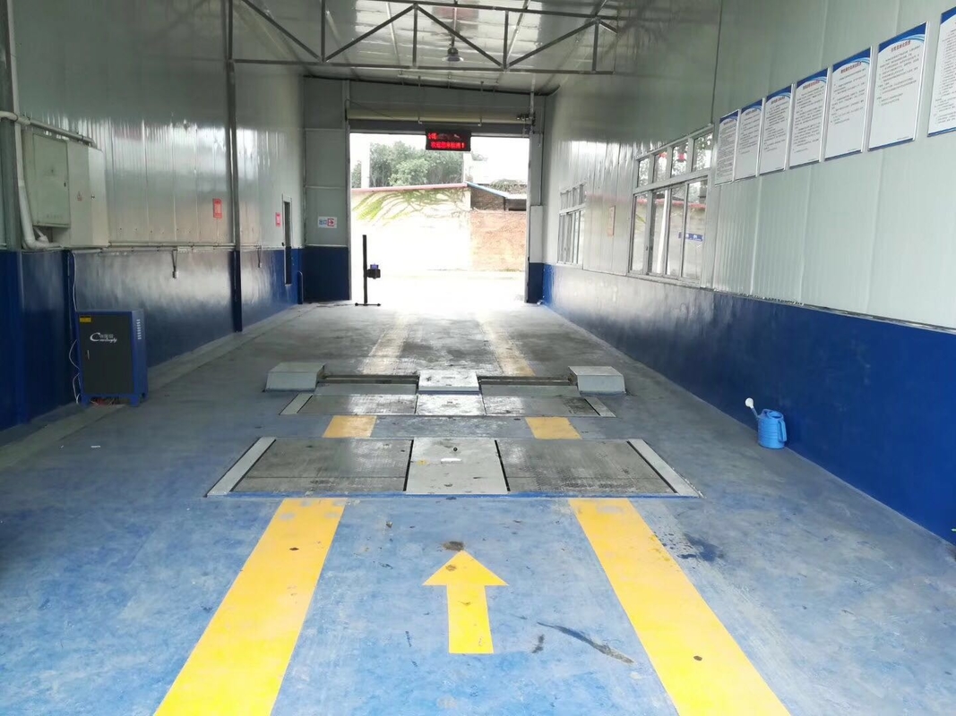 CTGT-3-3C รอลเลอร์สามเสน่ห์รถยนต์สายทดสอบ รอลเลอร์ Vlt เครื่องทดสอบเบรคด้วย axle load double plate