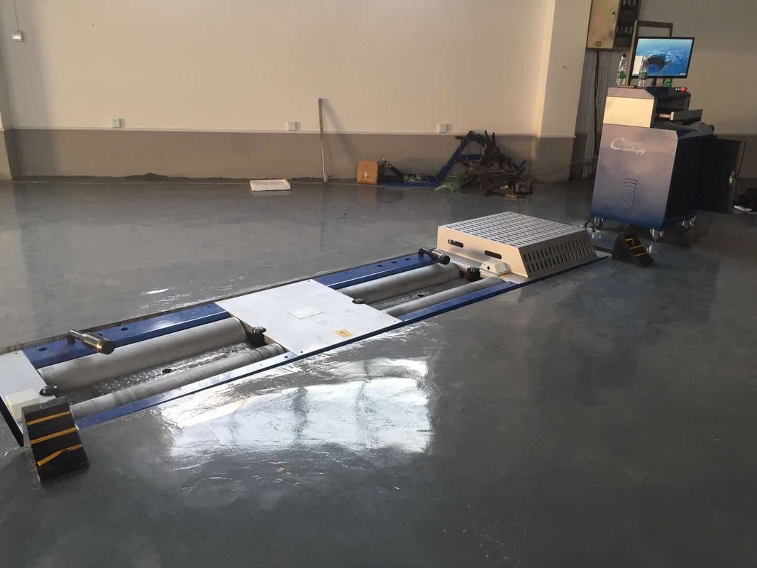 13t Load CTDCG-13 Vehicle Chassis Dynamometer คันไดนาโมเมตร คันไดนาโมเมตร ช่องทดสอบรถยนต์ สําหรับการปล่อยน้ํามัน