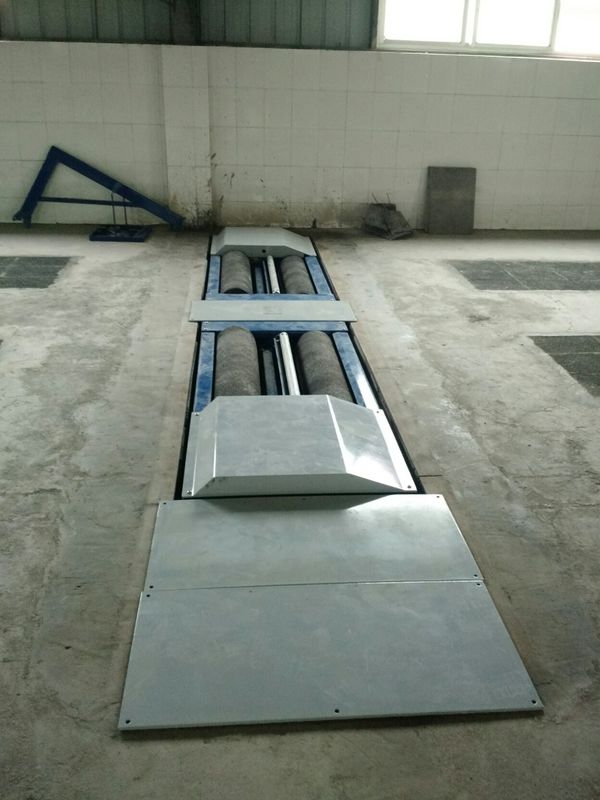 เครื่องทดสอบเบรกแบบลูกกลิ้ง Cartesy Automobile ForcesWith Axle Load CTFZ-10B เครื่องทดสอบเบรกแบบลูกกลิ้ง 10 ตันสำหรับยานพาหนะหนัก