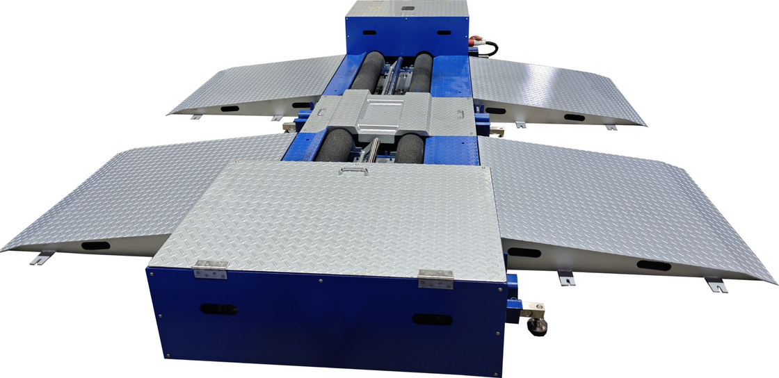 CTZD-9500M 15T โรเลอร์ โมบายเบรค เทสเตอร์เบนจ์ โรเลอร์พกพาพกพาสําหรับรถบรรทุก