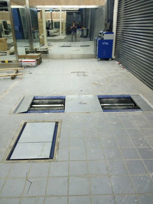 Cartesy ยี่ห้อ CTGT-3-3C Roller Trinity Vehicle Test Line เครื่องทดสอบเบรกแบบลูกกลิ้งพร้อมโหลดเพลา เครื่องทดสอบการลื่นด้านข้างแผ่นเดียวสำหรับยานพาหนะขนาดเล็ก