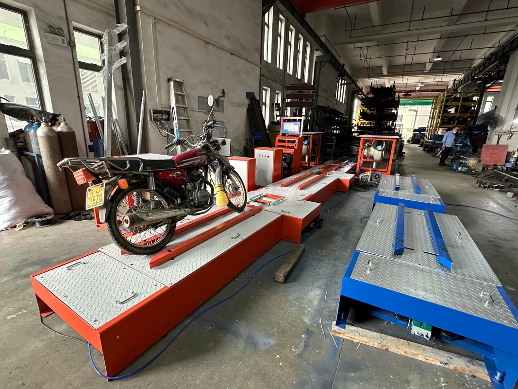 CTMT-300B เครื่องทดสอบจักรยานยนต์ยนต์ที่ครบถ้วนตามความต้องการ พร้อมพัดลมเย็นขนาด 3000 วัตต์ 3 เครื่อง