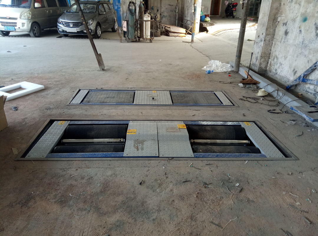 CTGT-3-3B 3 ใน 1 สายทดสอบรถยนต์ ทดสอบเบรคม้วนเคลื่อนไหวแบบแผ่นสอง 3000kg ทดสอบสลิดข้าง