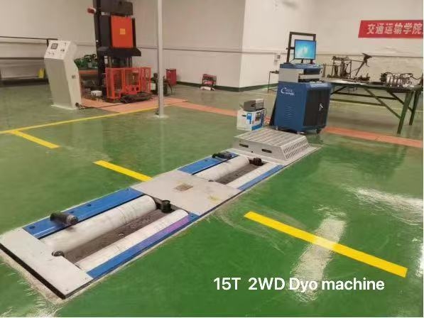13t Load CTDCG-13 Vehicle Chassis Dynamometer คันไดนาโมเมตร คันไดนาโมเมตร ช่องทดสอบรถยนต์ สําหรับการปล่อยน้ํามัน