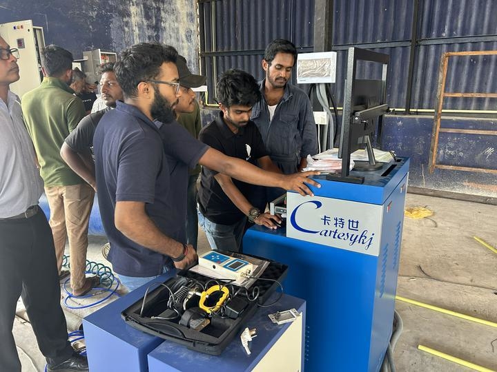 5 in1 เครื่องทดสอบเบรคม้วน เครื่องทดสอบการแขวนคัน เครื่องทดสอบภาระแกน