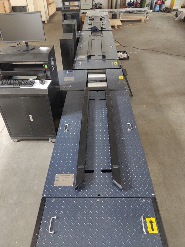 2 ล้อ มอเตอร์ไซค์สายการทดสอบแรงเบรคแกนภาระ speedometer clamps ล้อการสอดคล้องไฟหน้า tester