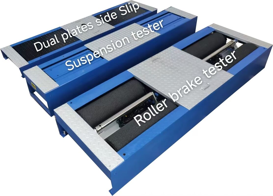 CTGT-3-4 สายทดสอบรถยนต์ม้วน 4 ใน 1 เครื่องทดสอบเบรคม้วนที่มีภาระแกน เครื่องทดสอบแผ่นเดียว