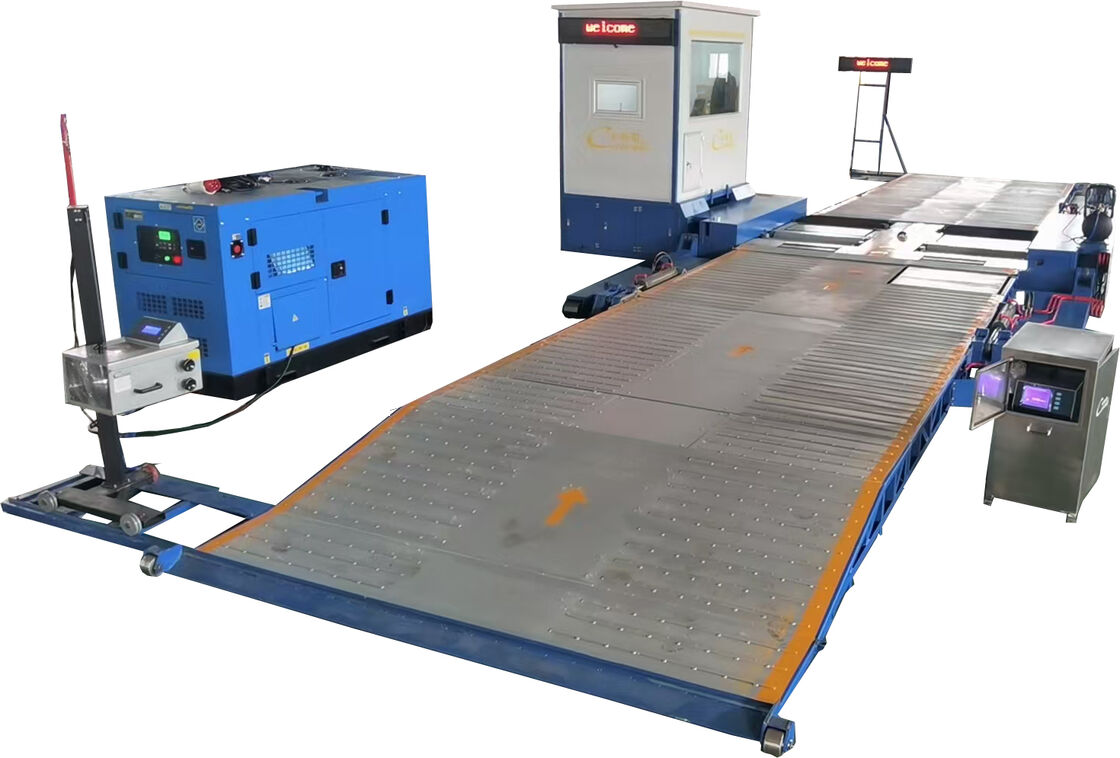 สถานที่ทํางาน สายทดสอบความปลอดภัยรถยนต์เคลื่อนย้าย 10000kg ความจุ CTYJ-10 สายทดสอบเคลื่อนย้าย