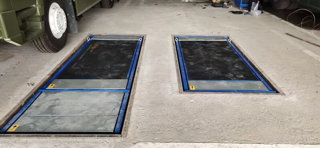 Cartesykj Luxury เครื่องทดสอบเบรคแบบแบน 3T 10T 15T อุปกรณ์ตรวจสอบยานพาหนะช่องทางทดสอบยานพาหนะ 2CTHPB-13 พร้อมระบบกันสะเทือนด้านข้างเพลาโหลดเบรกทดสอบ