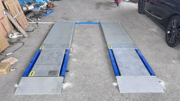 Cartesykj 4T ความจุ 2 แผ่น Ultra Flat Brake Tester ด้วยการสลิดข้าง, การแขวน, ความจุแกน, ปฏิบัติการทดสอบเบรค