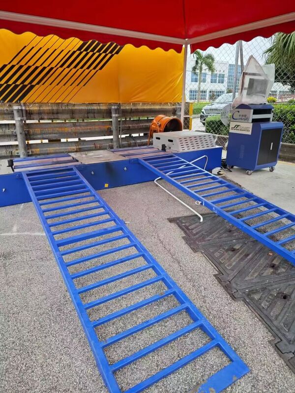 ดินาโมเมตรชาสซี่รถยนต์ 4t ที่บรรจุภาระที่มีกําลังซับซ้อนสูงสุด 160kW และภาระแกนสูงสุด 3000kg สําหรับการทดสอบผลงานรถยนต์
