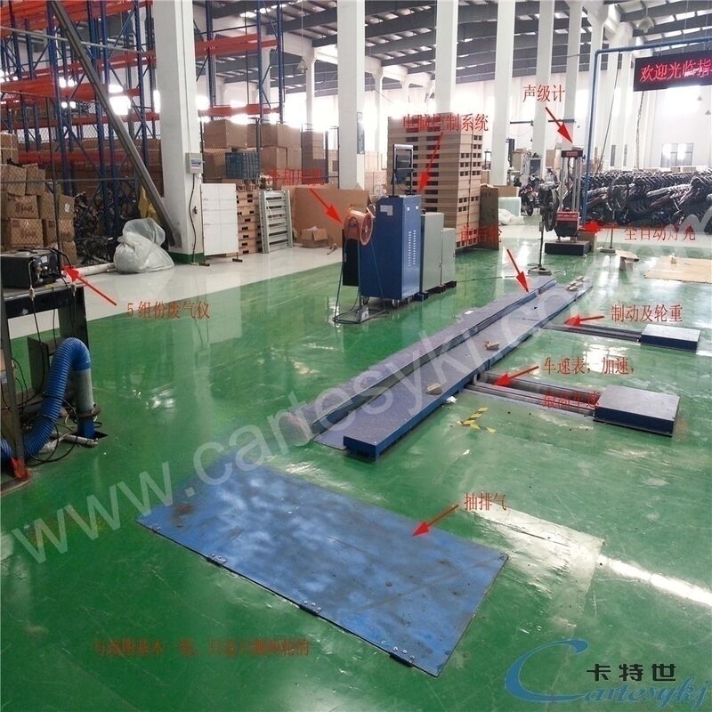 10kW มอเตอร์ พลังงานรถจักรยานยนต์สายทดสอบสําหรับการทดสอบแม่นยําของความเร็วเบรกและภาระ