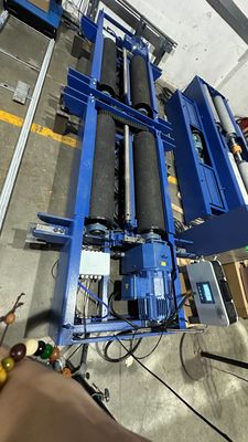 เครื่องทดสอบเบรคแบบม้วน แบบแรงตรงข้าม เครื่องทดสอบเบรคแบบม้วน เครื่องทดสอบเบรคแบบเคลื่อนที่ พร้อมภาระแกน CTFZ-15B