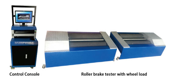 เครื่องทดสอบเข็มขัดเบรครถบรรทุก เครื่องตรวจสอบรถยนต์ ความจุ 4 ตัน เครื่องทดสอบยก CTFZ-3B